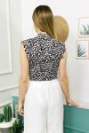 153740 Jaguar Desen Firfirli Tshirt